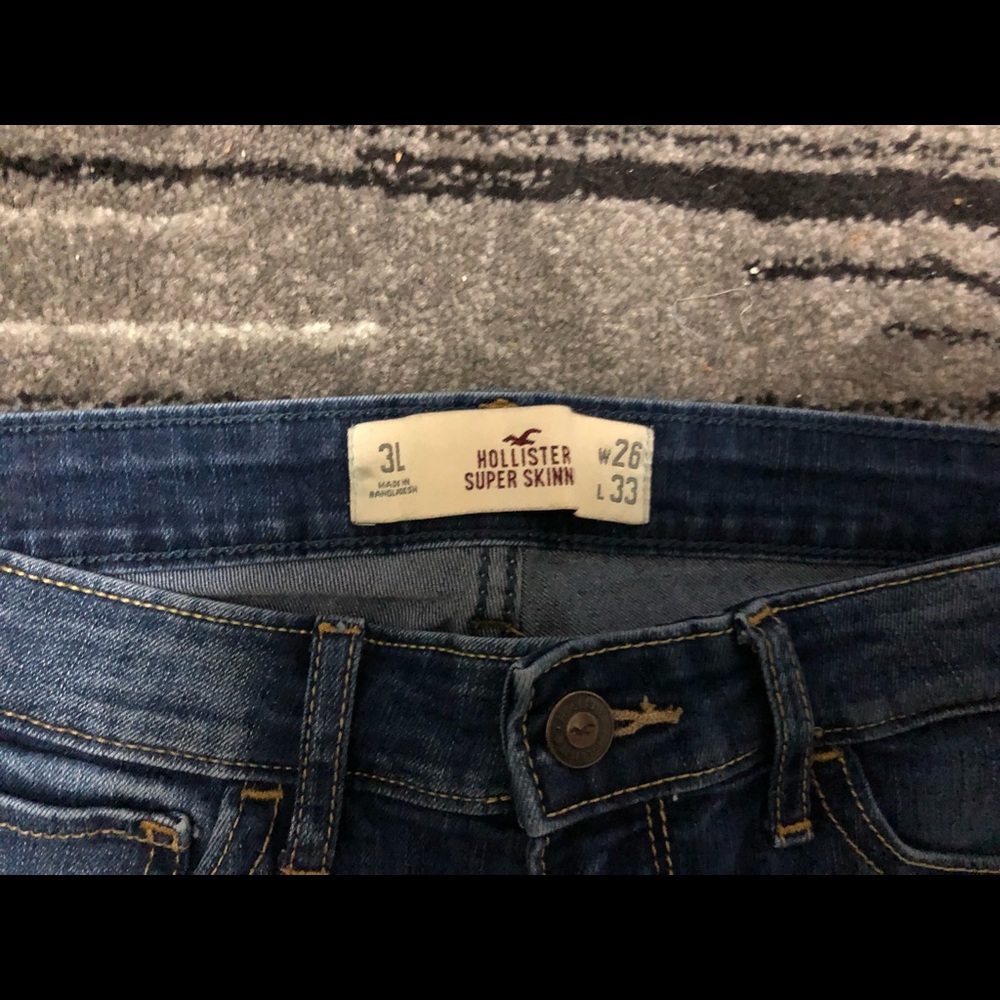Non-Ripped Hollister Jeans